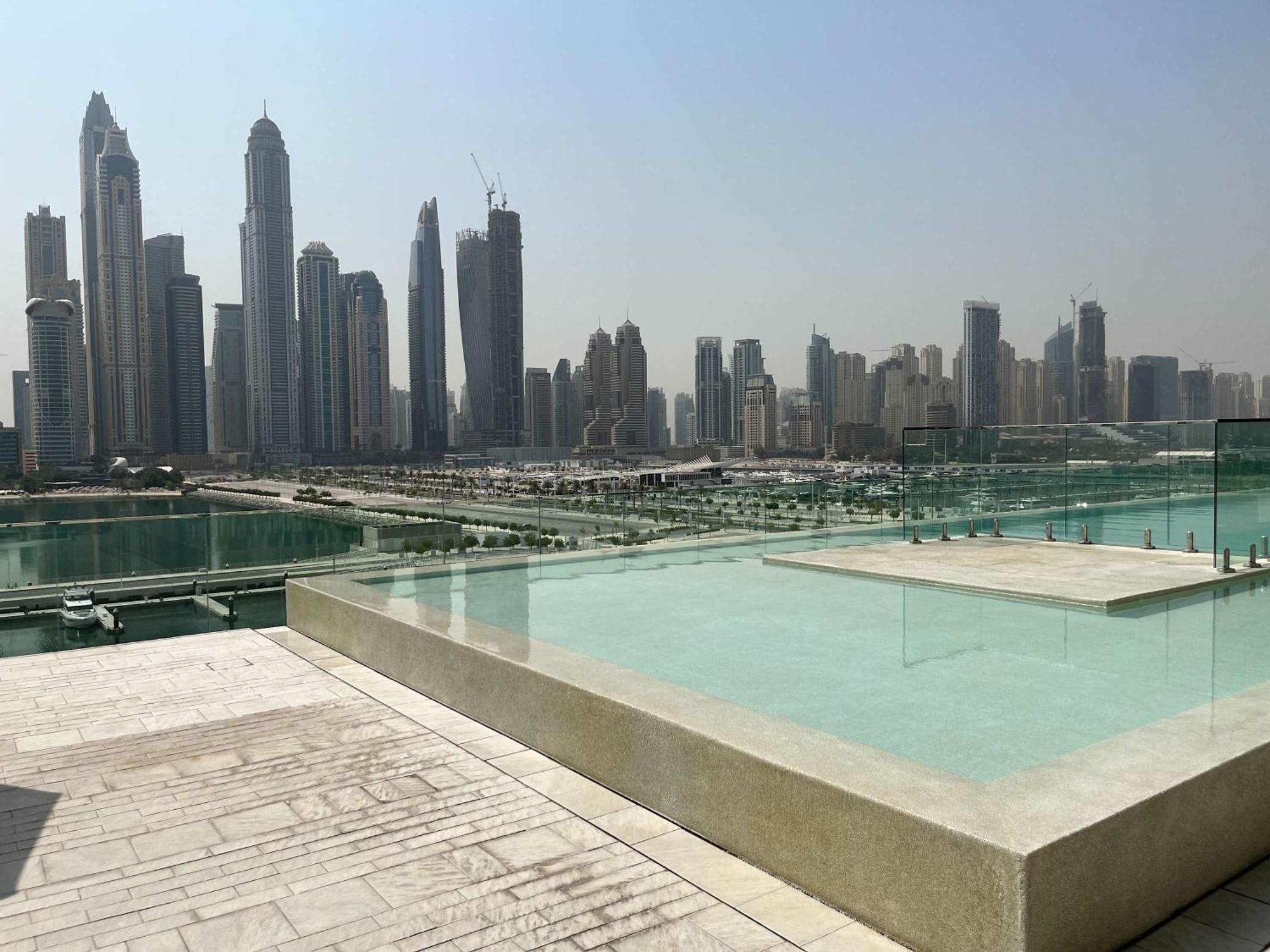 Silkhaus Palm View 1Bdr With Private Beach In Emaar Beachfront Dubái Exterior foto